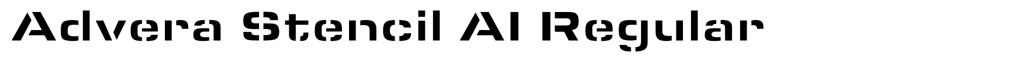 Advera Stencil AI Regular image